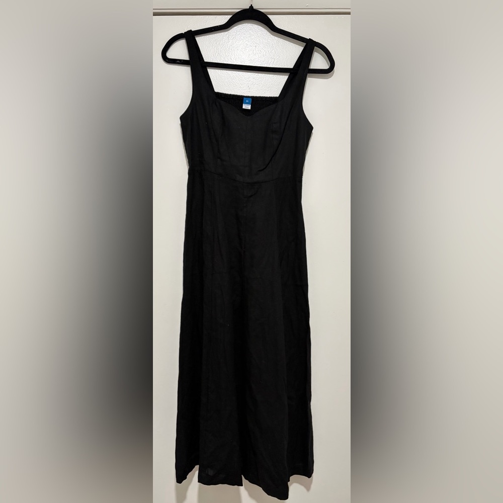 Old Navy Classic Black Midi Dress